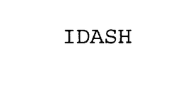 IDASH trademark