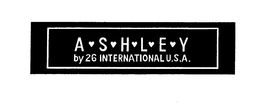 ASHLEY BY 26 INTERNATIONAL U.S.A. trademark