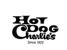 HOT DOG CHARLIE'S SINCE 1922 trademark