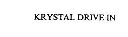 KRYSTAL DRIVE IN trademark