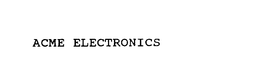ACME ELECTRONICS trademark