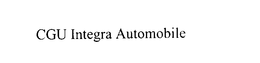 CGU INTEGRA AUTOMOBILE trademark