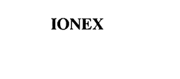 IONEX trademark