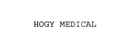 HOGY MEDICAL trademark