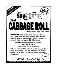 SOY SOURCE trademark