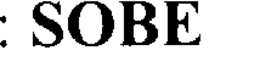 SOBE trademark