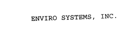 ENVIRO SYSTEMS, INC. trademark