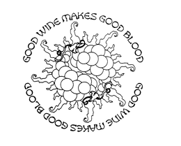 GOOD WINE MAKES GOOD BLOOD trademark