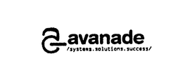 A AVANADE/SYSTEMS.SOLUTIONS.SUCCESS/ trademark