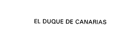 EL DUQUE DE CANARIAS trademark
