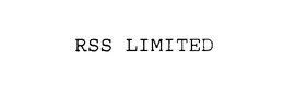 RSS LIMITED trademark