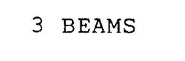 3 BEAMS trademark
