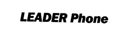 LEADER PHONE trademark