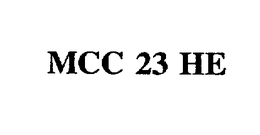 MCC 23 HE trademark