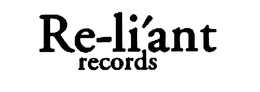 RE-LI'ANT RECORDS trademark
