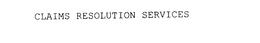 CLAIMS RESOLUTION SERVICES trademark