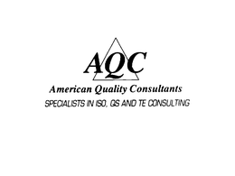 AQC AMERICAN QUALITY CONSULTANTS trademark