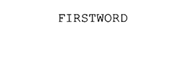 FIRSTWORD trademark