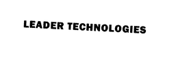 LEADER TECHNOLOGIES trademark