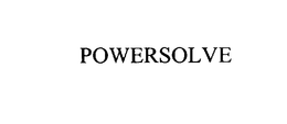 POWERSOLVE trademark