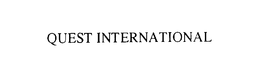 QUEST INTERNATIONAL trademark