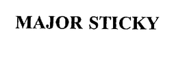 MAJOR STICKY trademark