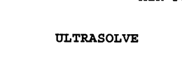 ULTRASOLVE trademark