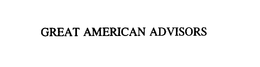 GREAT AMERICAN ADVISORS trademark