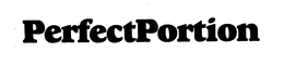PERFECTPORTION trademark