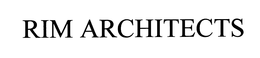 RIM ARCHITECTS trademark