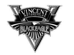 V VINCENT MOTORCYCLES BLACKEAGLE trademark
