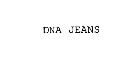 DNA JEANS trademark