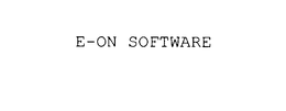 E-ON SOFTWARE trademark