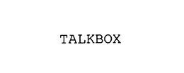 TALKBOX trademark