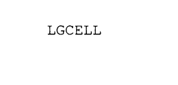 LGCELL trademark