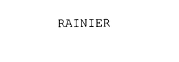 RAINIER trademark