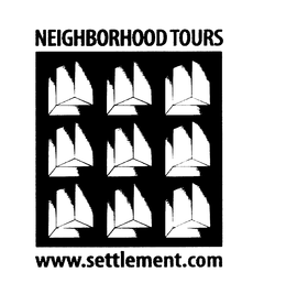 NEIGHBORHOODS TOURS WWW. SETTLEMENT .COM trademark