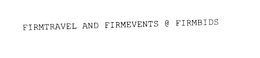 FIRMTRAVEL AND FIRMEVENTS @ FIRMBIDS trademark