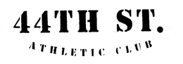44TH ST. ATHLETIC CLUB trademark