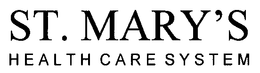ST. MARY'S HEALTH CARE SYSTEM trademark