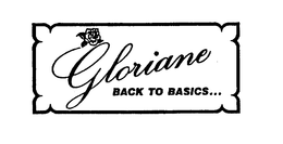 GLORIANE BACK TO BASICS... trademark