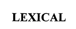 LEXICAL trademark