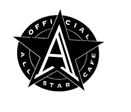 A OFFICIAL ALL STAR CAFE trademark