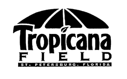 TROPICANA FIELD ST. PETERSBURG. FLORIDA trademark