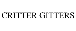 CRITTER GITTERS trademark