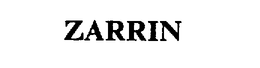 ZARRIN trademark