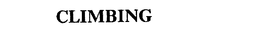 CLIMBING trademark