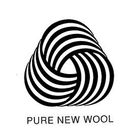PURE NEW WOOL trademark