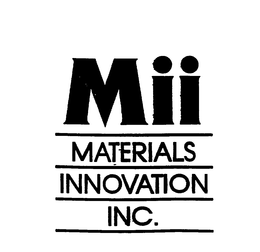 MII MATERIALS INNOVATION INC. trademark