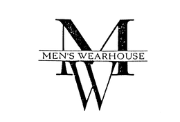 MEN'S WEARHOUSE MW trademark